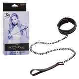 Nocturnal Collection  Collar and Leash - Black CalExotics