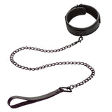 Nocturnal Collection  Collar and Leash - Black CalExotics