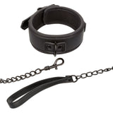 Nocturnal Collection  Collar and Leash - Black CalExotics