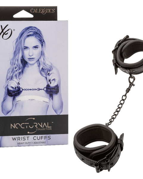 Nocturnal Collection Wrist Cuffs - Black CalExotics