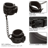 Nocturnal Collection Wrist Cuffs - Black CalExotics