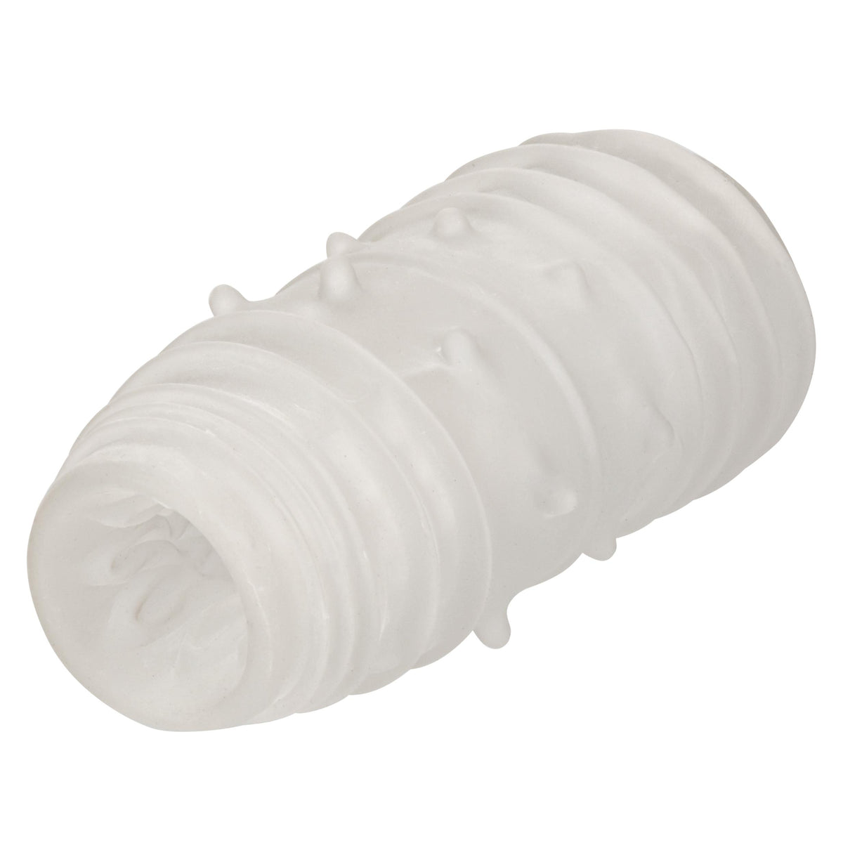 Boundless Reversible Ribbed Stroker - Clear CalExotics