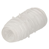 Boundless Reversible Ribbed Stroker - Clear CalExotics