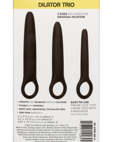 Boundless Dilator Trio - Black CalExotics