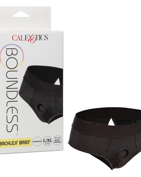 Boundless Backless Brief - L/xl - Black CalExotics