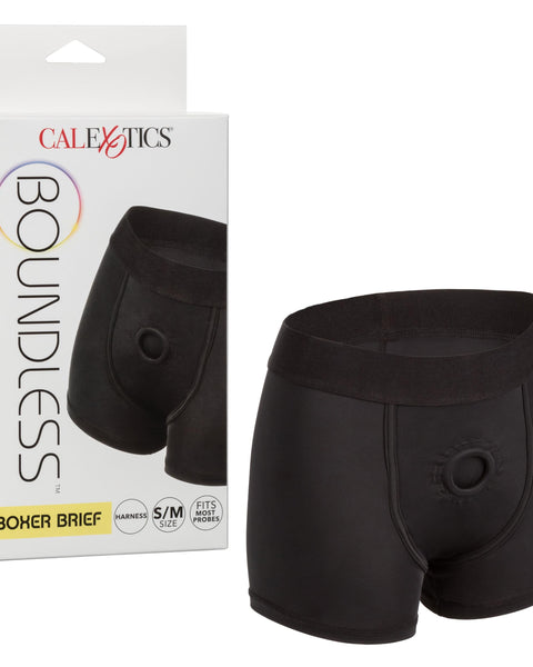 Boundless Boxer Brief - S/m - Black CalExotics