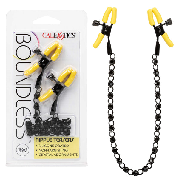 Boundless Nipple Teaser - Yellow/black CalExotics