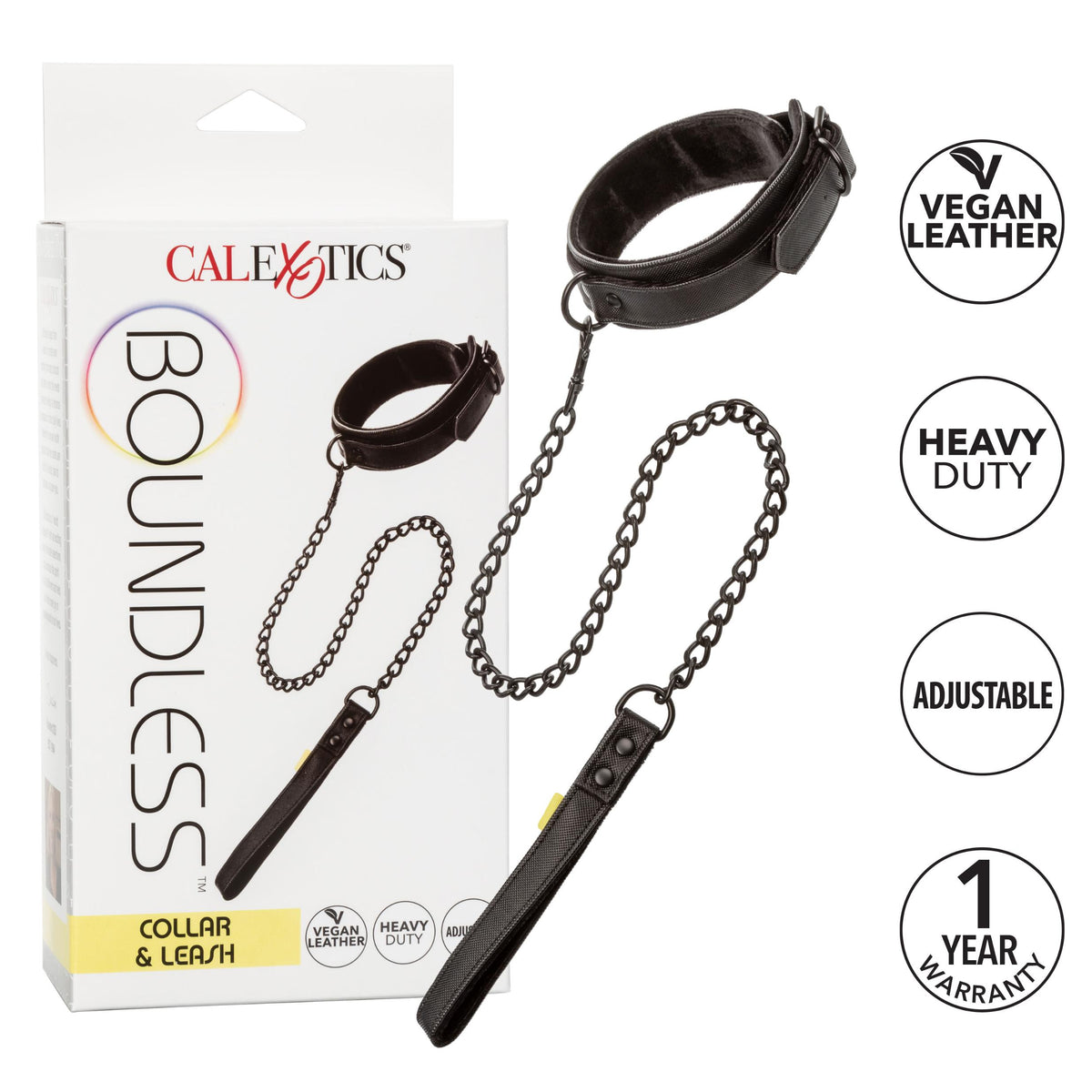 Boundless Collar & Leash CalExotics