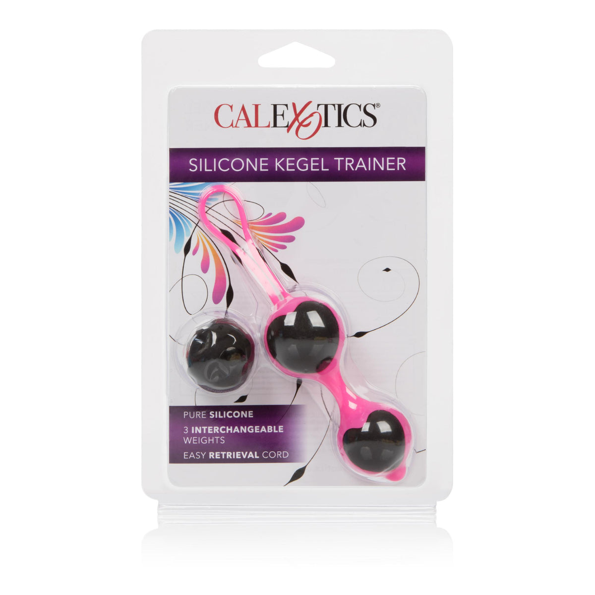 Silicone Kegel Trainer - Black CalExotics