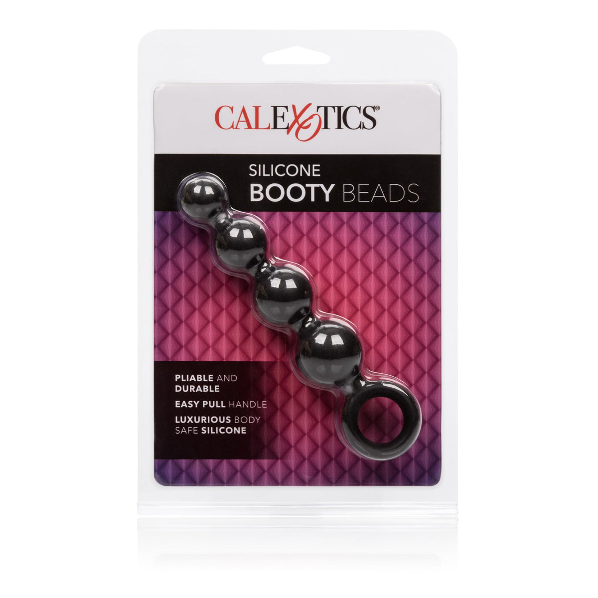 Silicone Booty Beads - Black CalExotics