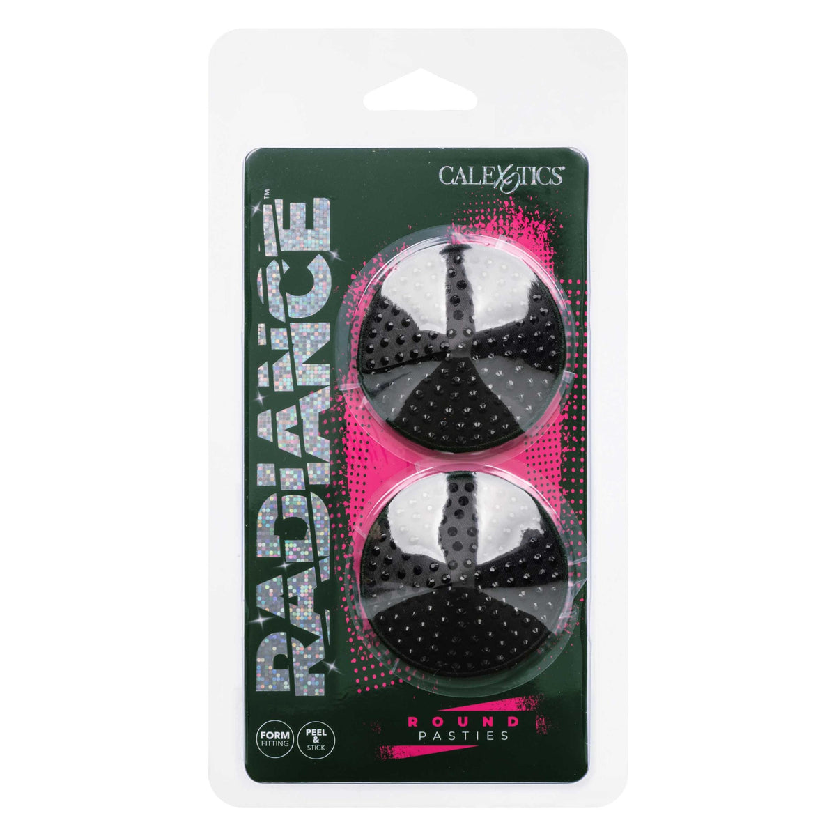 Radiance Round Pasties - Black CalExotics