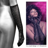 Radiance Full Length Gloves - Black CalExotics