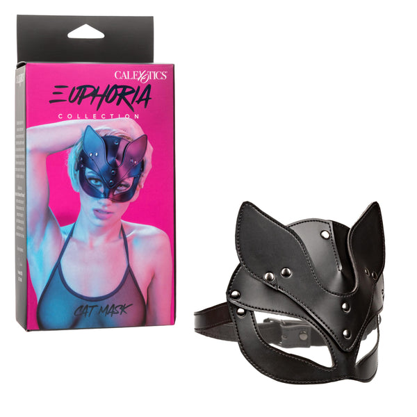 Euphoria Collection Cat Mask - Black CalExotics