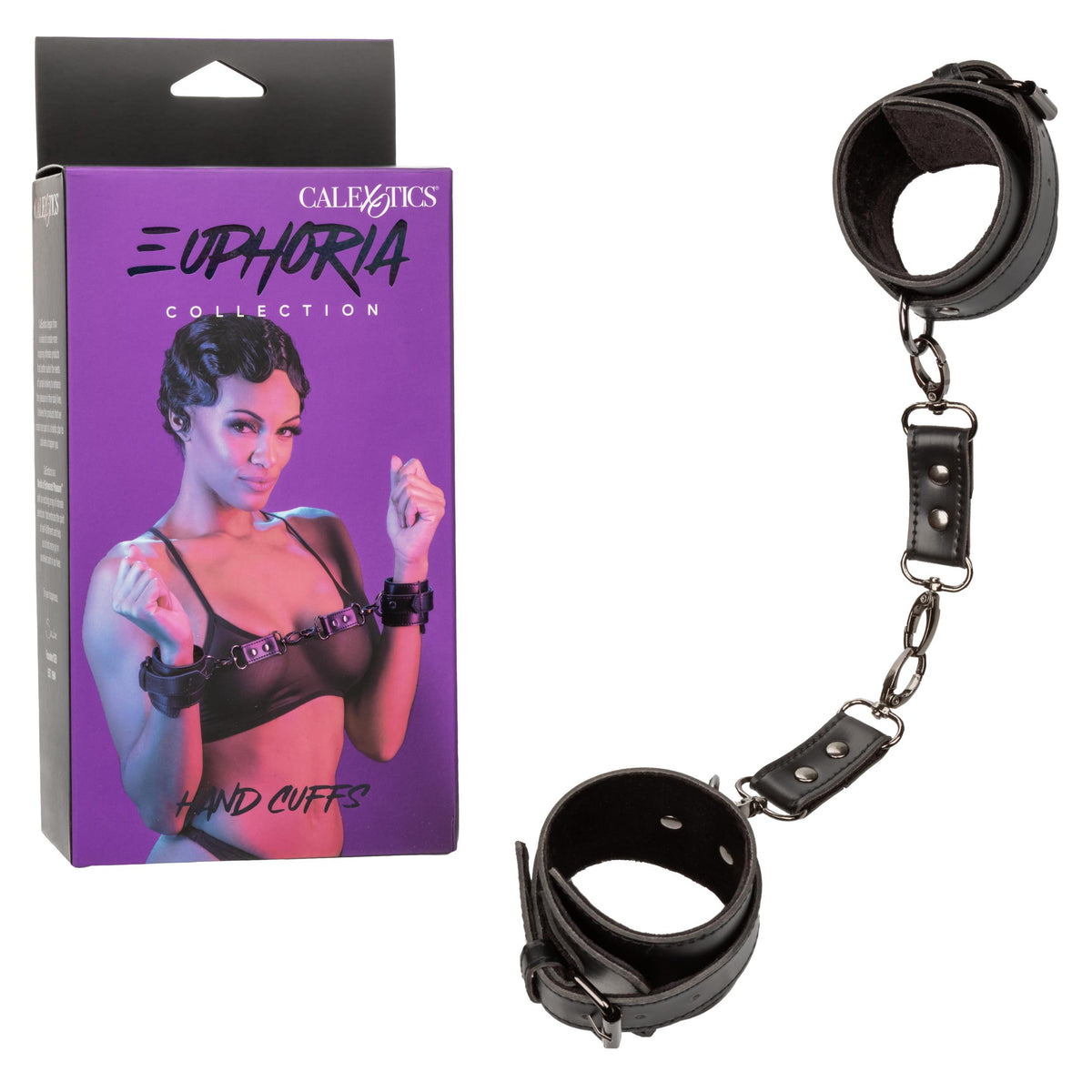 Euphoria Collection Hand Cuffs - Black CalExotics