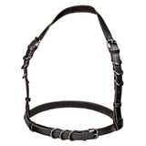 Euphoria Collection Plus Size Halter Buckle  Harness - Black CalExotics