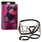 Euphoria Collection Thigh Harness With Chains -  Black CalExotics