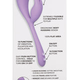 Elle Liquid Silicone Dual Flicker CalExotics