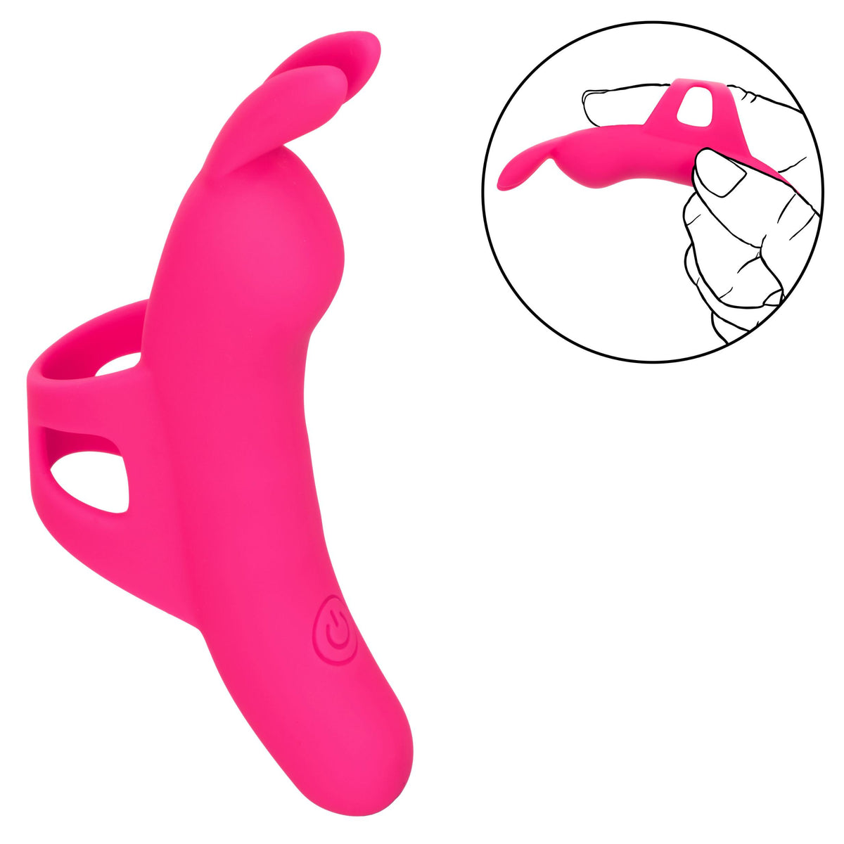 Neon Vibes - the Flirty Vibe - Pink CalExotics