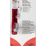 Naughty Bits Cumball Machine Thrusting Jack  Rabbit Vibrator - Red CalExotics