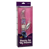 Naughty Bits Party in My Pants Jack Rabbit  Vibrator CalExotics