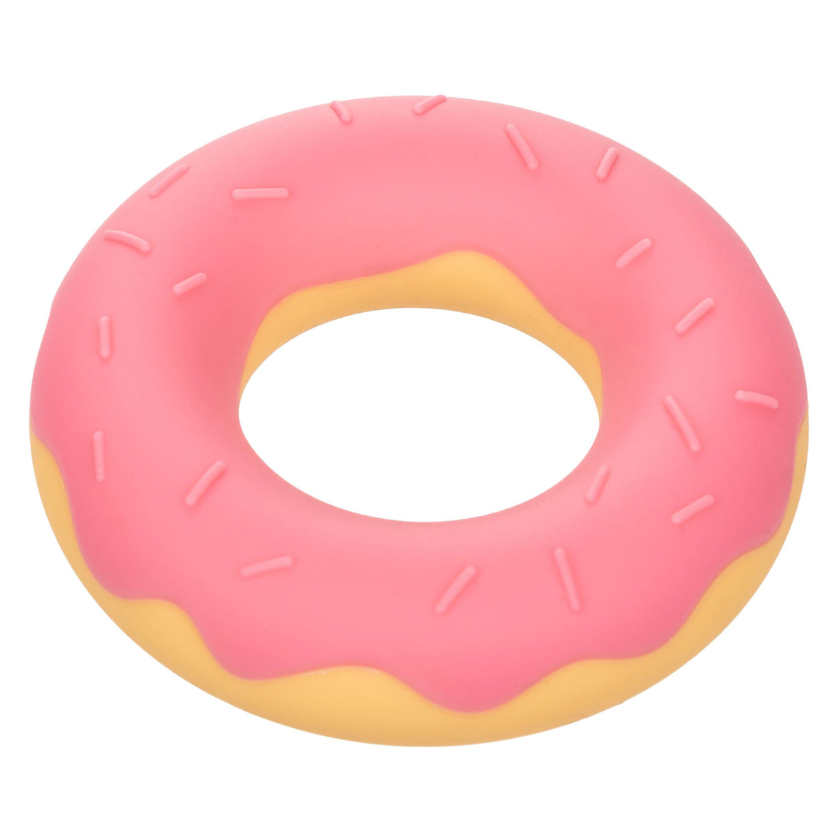 Naughty Bits Dickin Donuts Silicone Donut Cock  Ring - Pink CalExotics