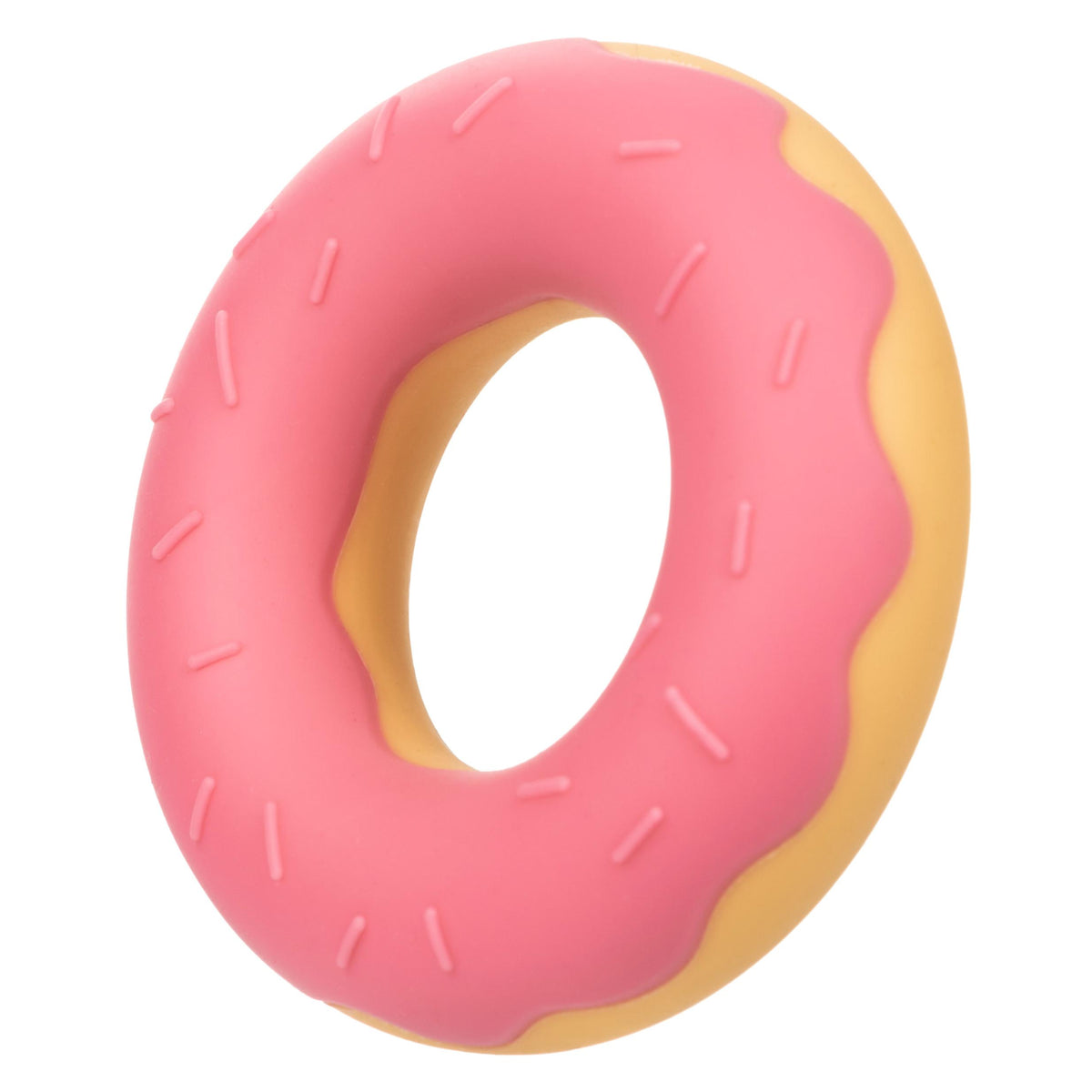 Naughty Bits Dickin Donuts Silicone Donut Cock  Ring - Pink CalExotics