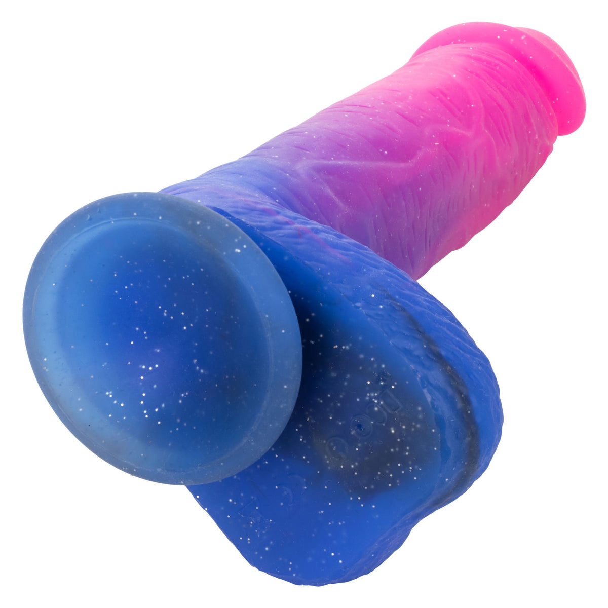 Naughty Bits Ombre Hombre XL Vibrating Dildo -  -  Pink/purple CalExotics