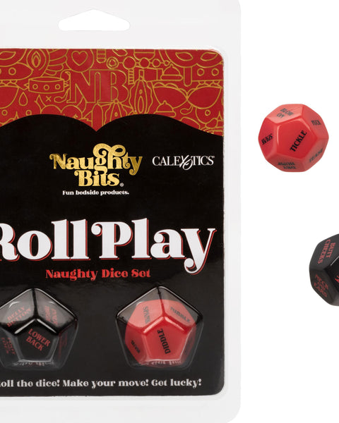 Naughty Bits Roll Play Naughty Dice Set CalExotics