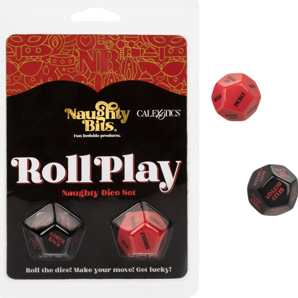 Naughty Bits Roll Play Naughty Dice Set CalExotics