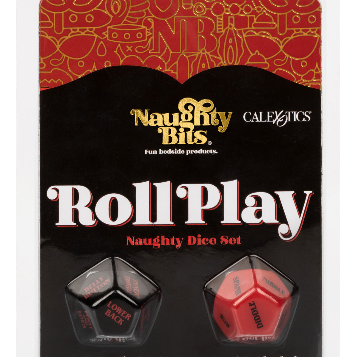 Naughty Bits Roll Play Naughty Dice Set CalExotics