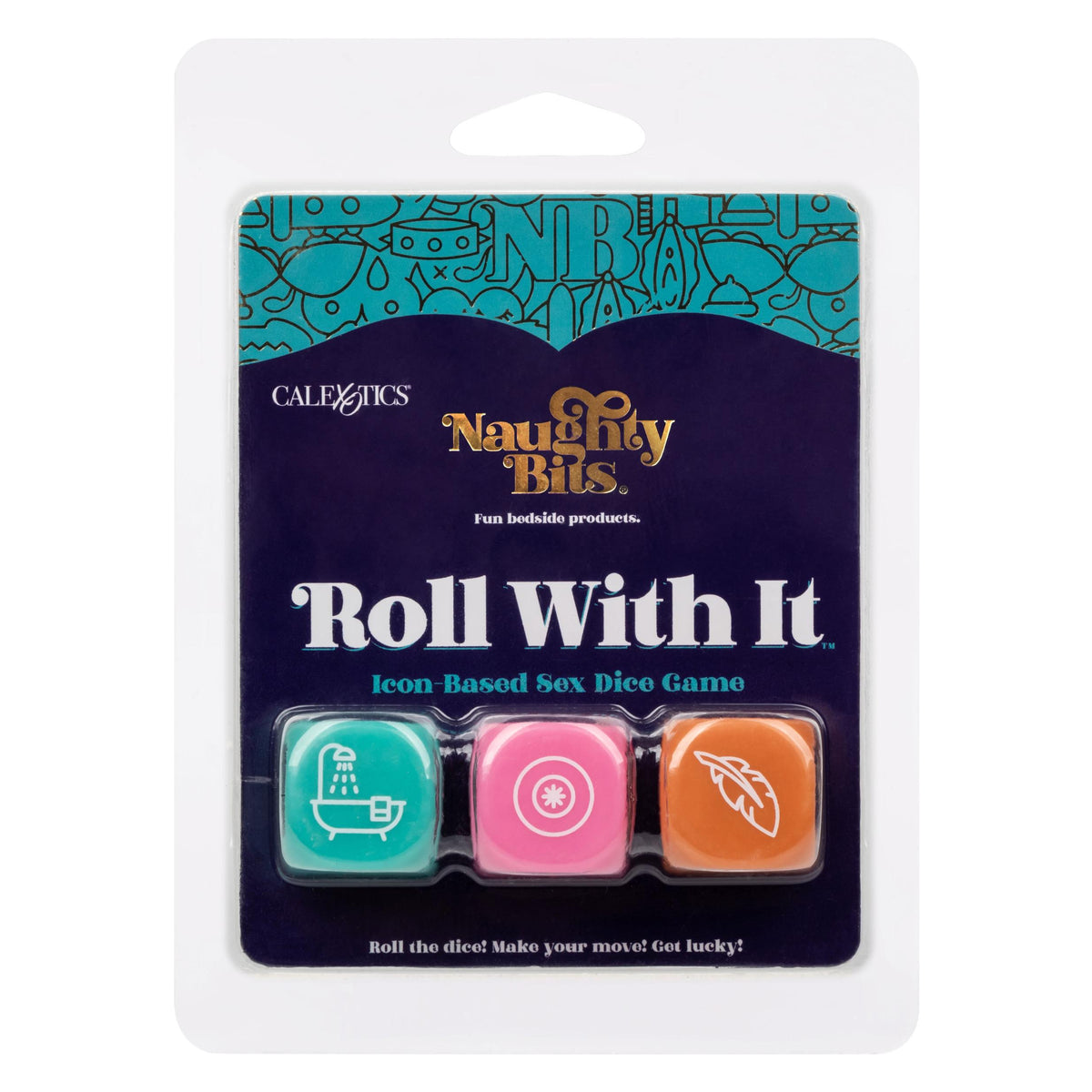 Naughty Bits Roll With It Icon - Based Sex Dice  Game CalExotics