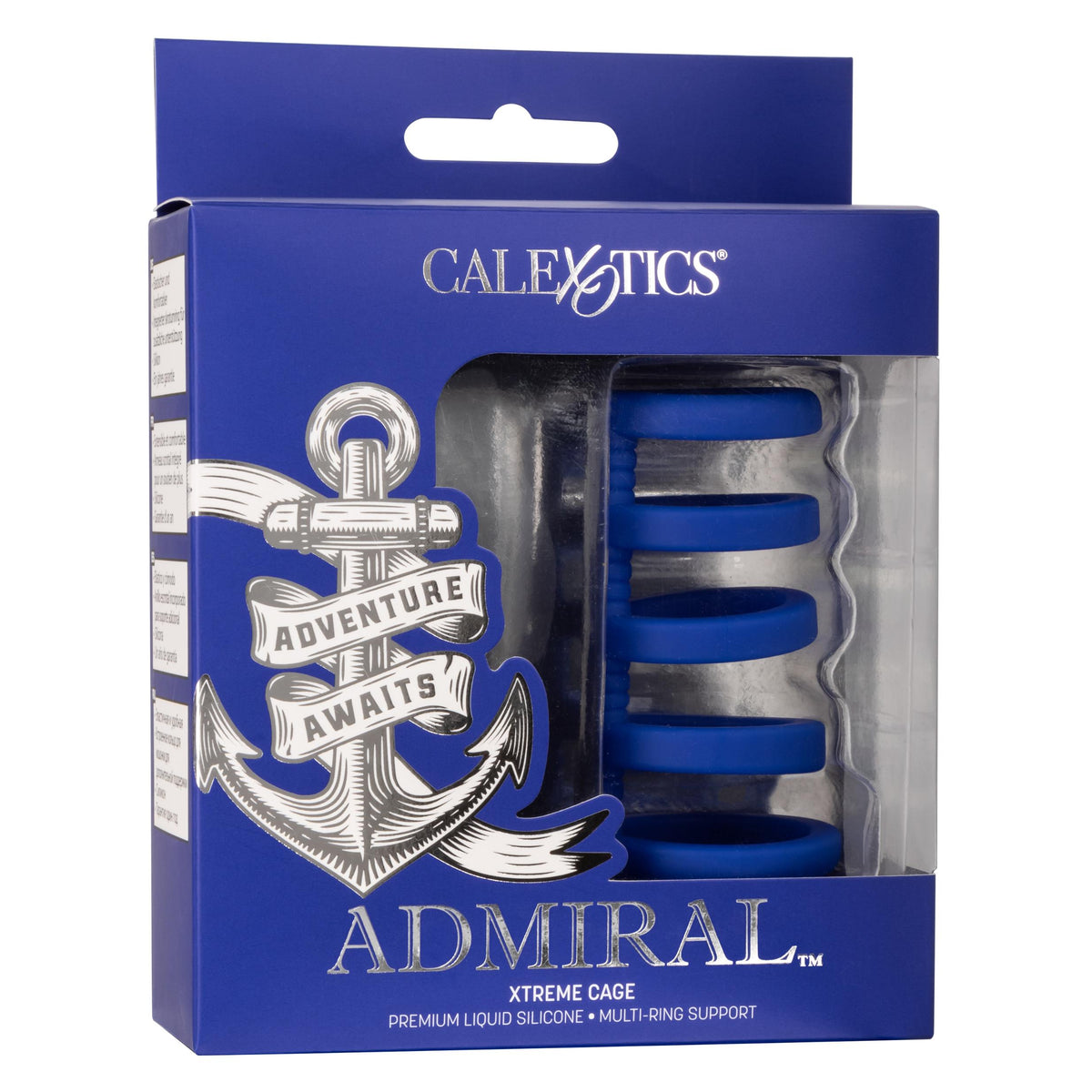 Admiral Xtreme Cock Cage- Blue CalExotics