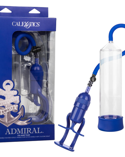 Admiral Sta-Hard Pump - Blue CalExotics