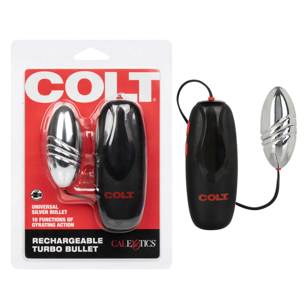 Colt Rechargeable Turbo Bullet - Silver CalExotics