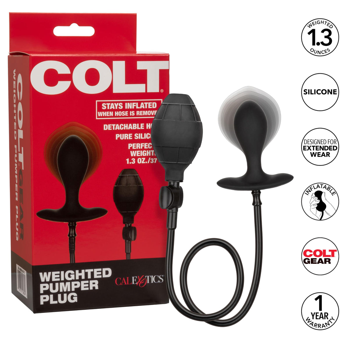 Colt Weighted Pumper Plug CalExotics