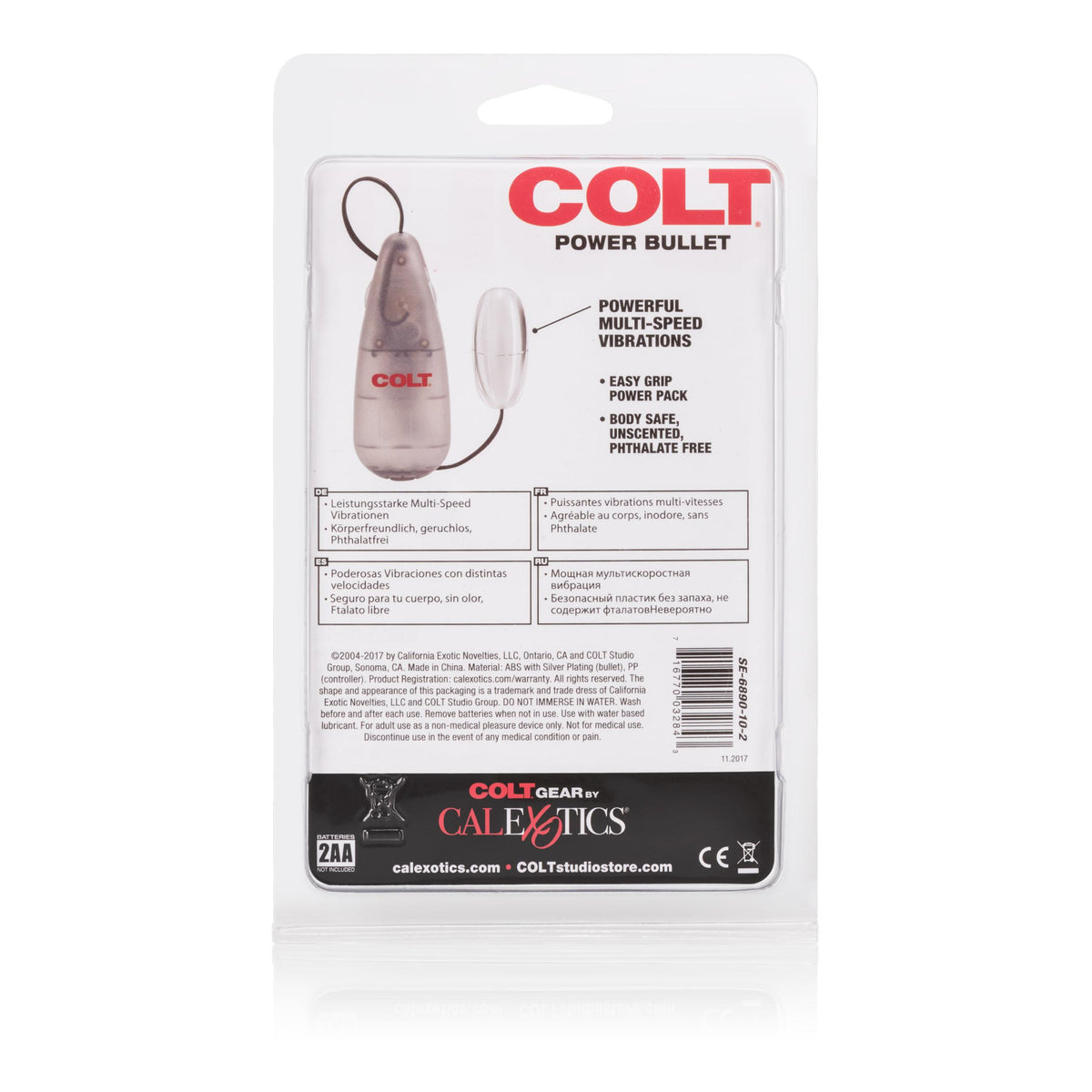 Colt M/s Power Pak Bullet CalExotics