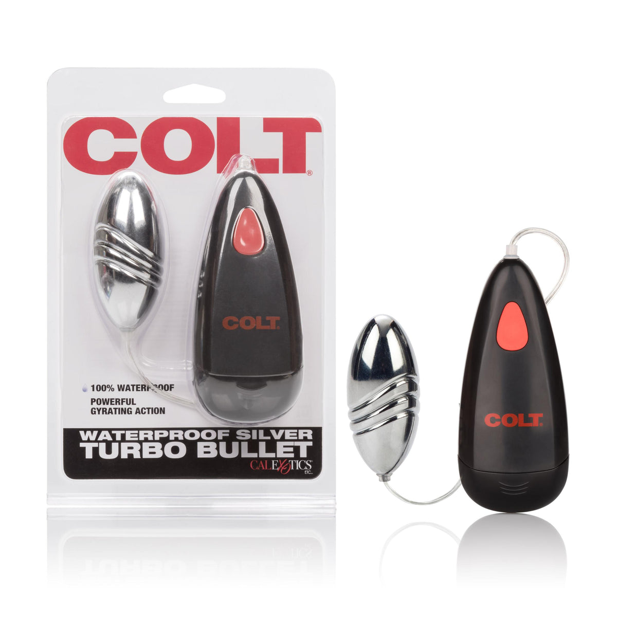 Colt Waterproof Silver Turbo Bullet CalExotics