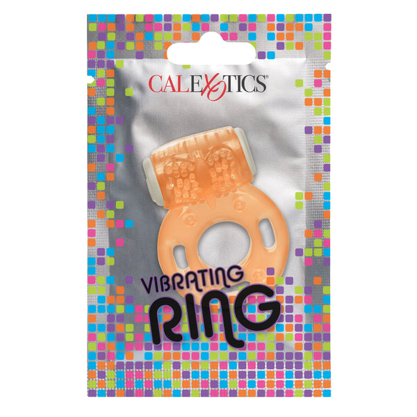 Foil Pack Vibrating Ring - Orange CalExotics