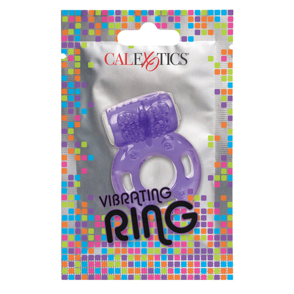 Foil Pack Vibrating Ring - Purple CalExotics