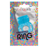 Foil Pack Vibrating Ring - Blue CalExotics