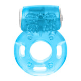 Foil Pack Vibrating Ring - Blue CalExotics