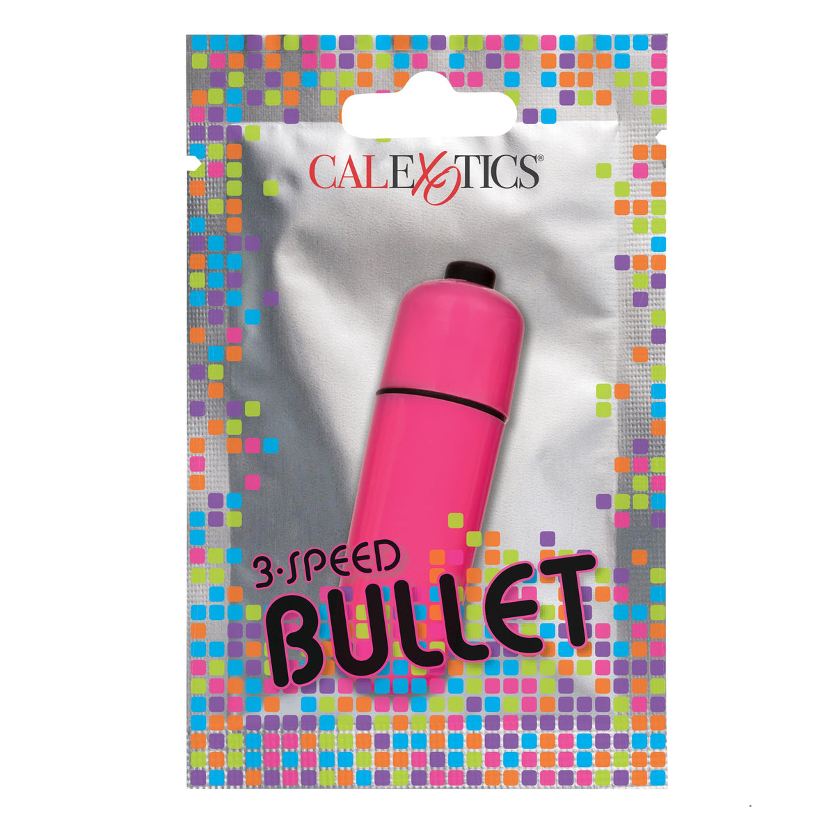 Foil Pack 3-Speed Bullet - Pink CalExotics