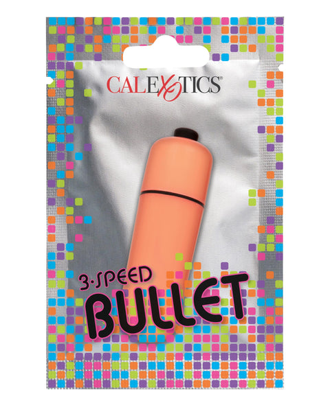 Foil Pack 3-Speed Bullet - Orange CalExotics