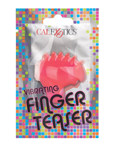 Foil Pack Vibrating Finger Teaser - Pink CalExotics