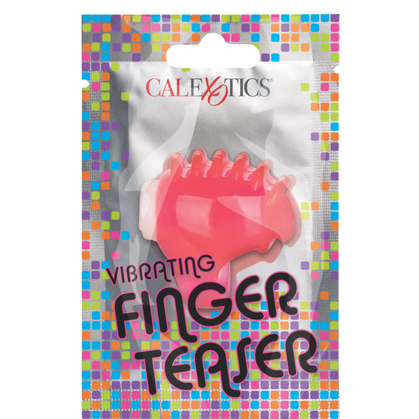 Foil Pack Vibrating Finger Teaser - Pink CalExotics