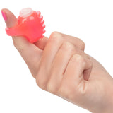 Foil Pack Vibrating Finger Teaser - Pink CalExotics