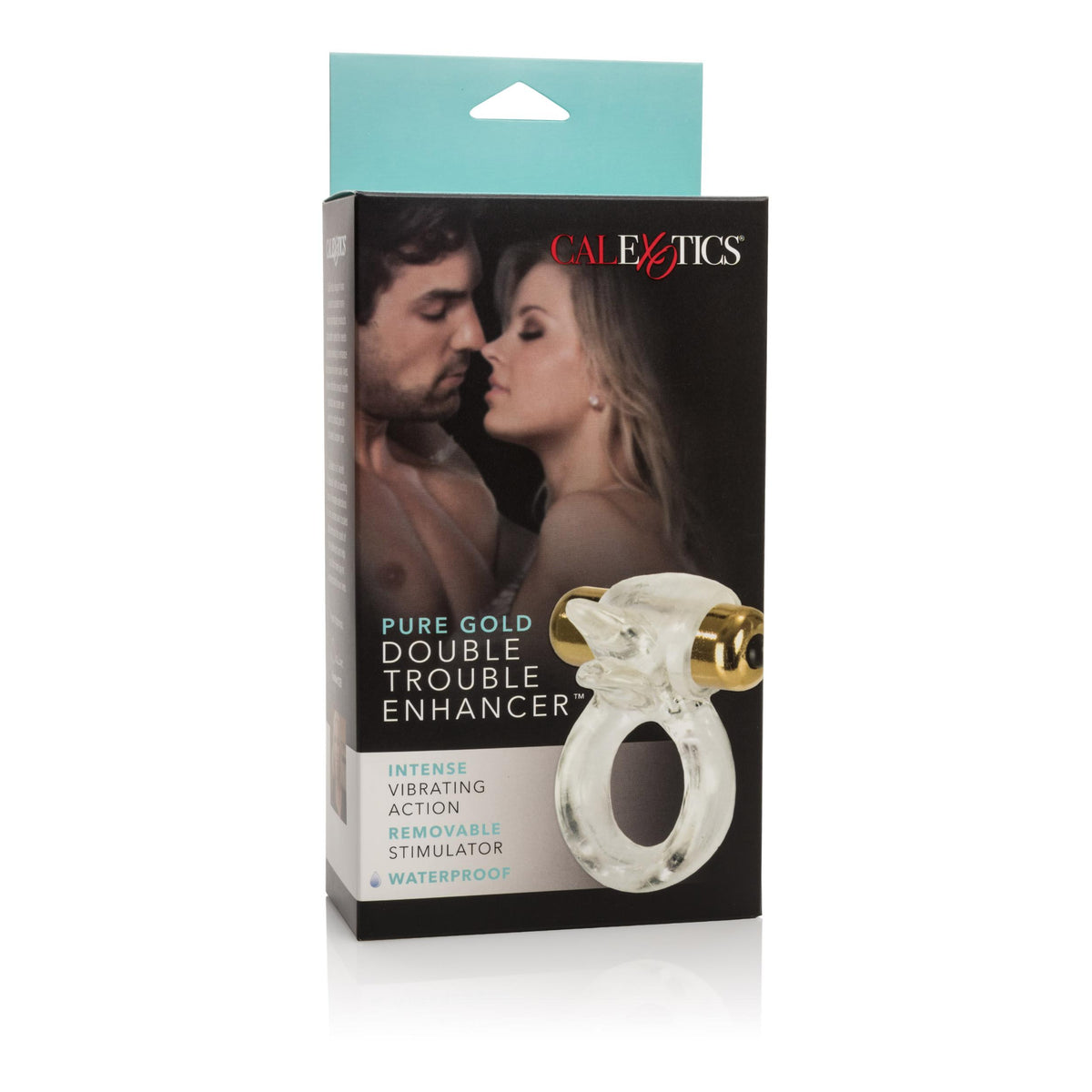 Extreme Pure Gold Double Trouble Couples Enhancer CalExotics