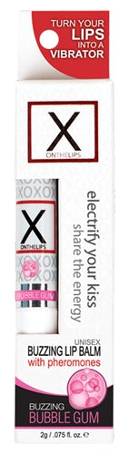 X on the Lips Lip Balm - Bubble Gum - .75 Oz. Sensuva