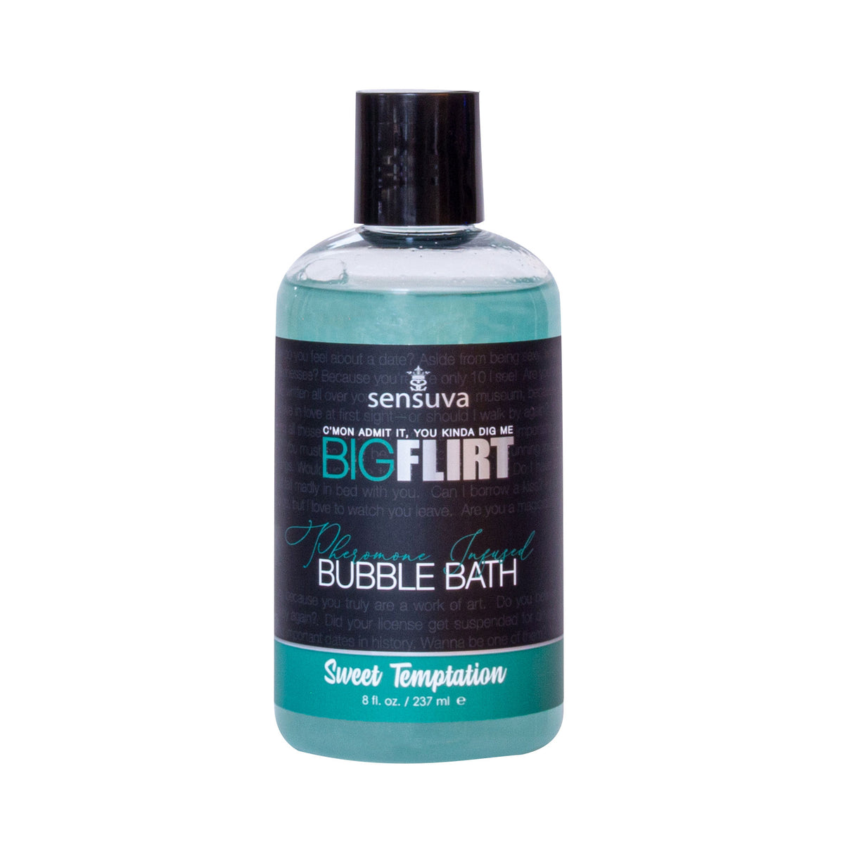 Big Flirt Pheromone Infused Bubble Bath - Sweet Temptations - 8 Fl. Oz. Sensuva