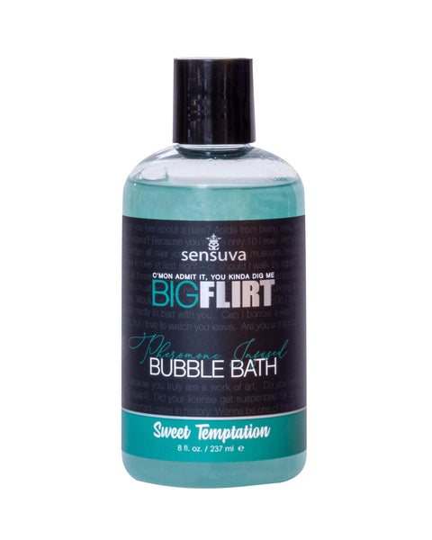 Big Flirt Pheromone Infused Bubble Bath - Sweet Temptations - 8 Fl. Oz. Sensuva